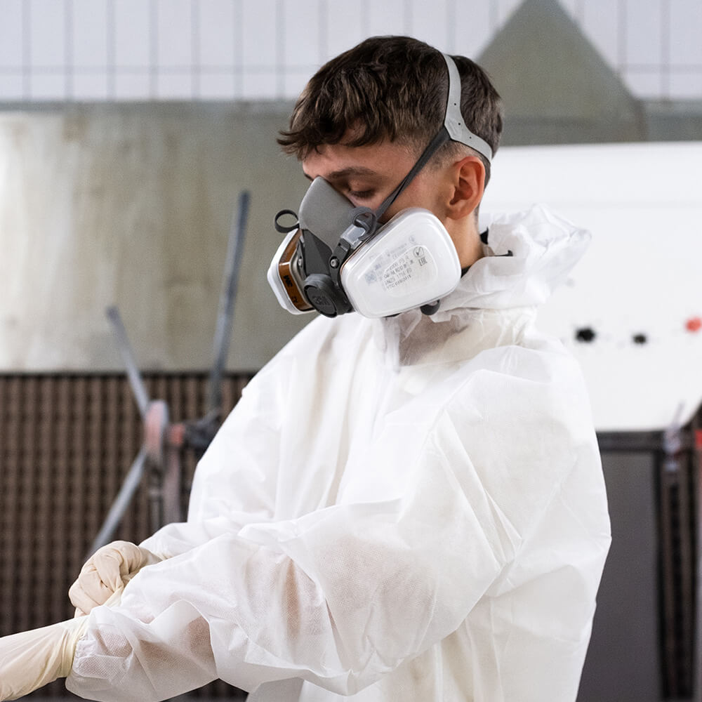 Schutzanzug Lackierer